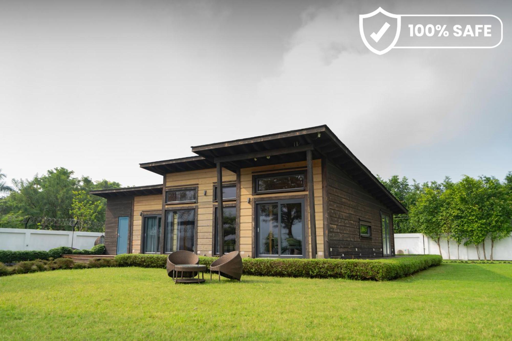 Saffronstays Paradise Pines, Dehradun - Cliff Villa With Valley & Forest Views Ngoại thất bức ảnh